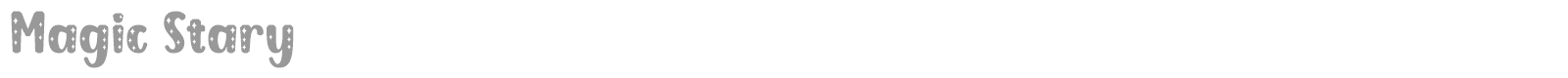 Magic Stary font preview